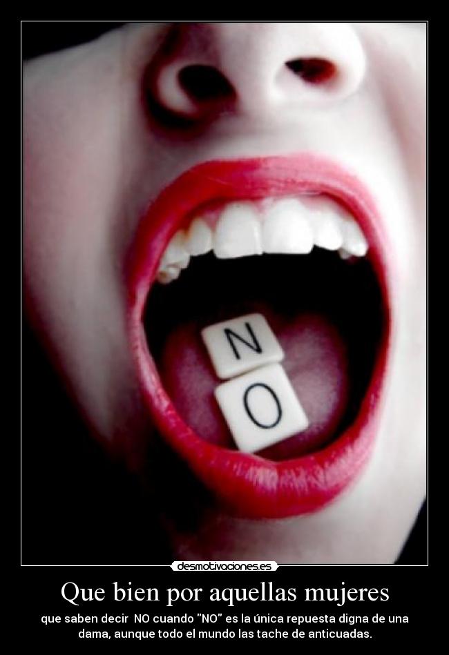 Que bien por aquellas mujeres -