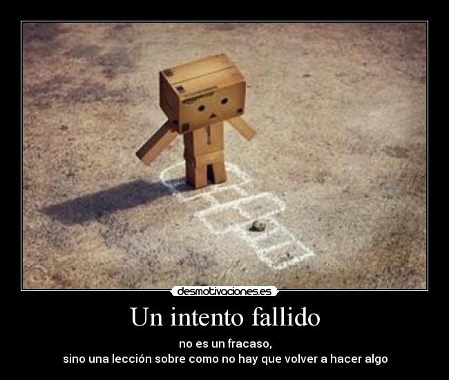 Un intento fallido -