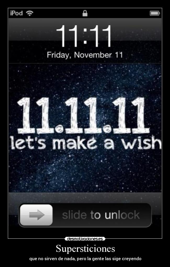 Supersticiones -