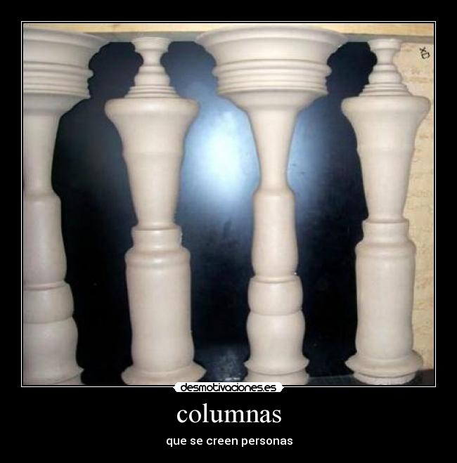 columnas - que se creen personas