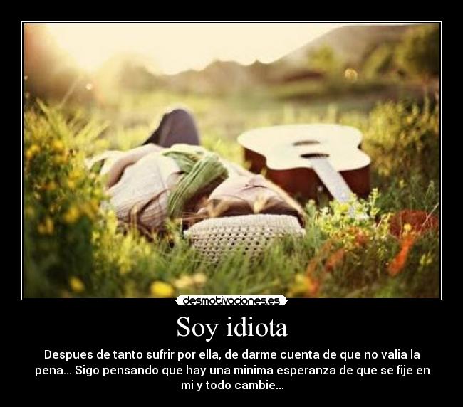 Soy idiota - 