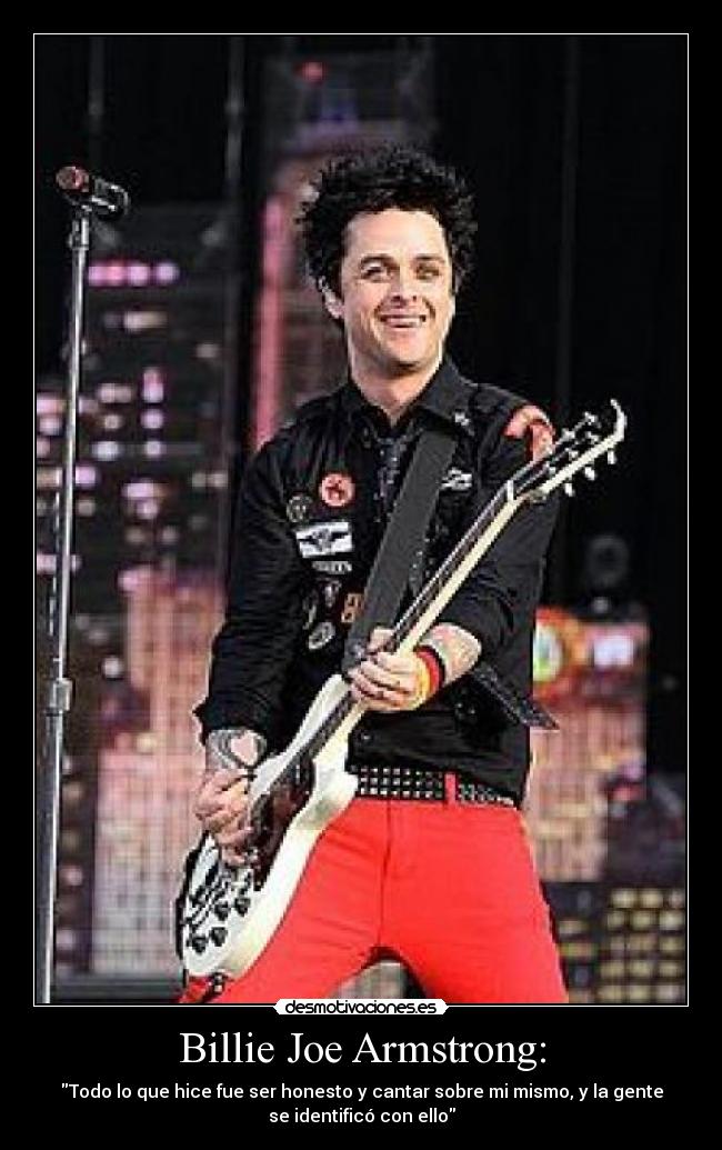 Billie Joe Armstrong: - 