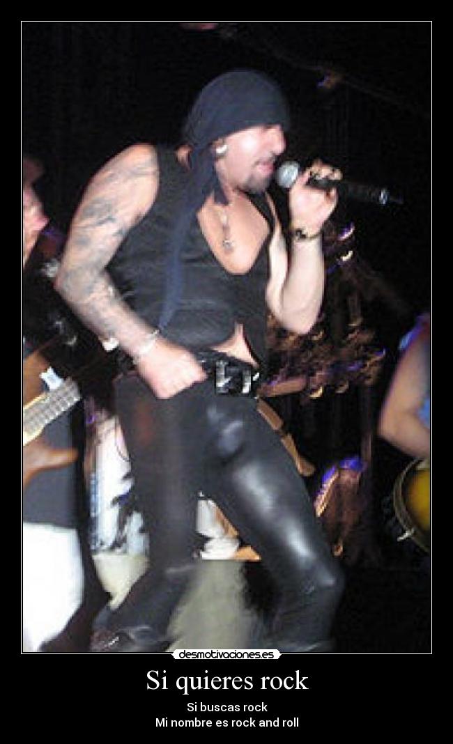 Si quieres rock - 