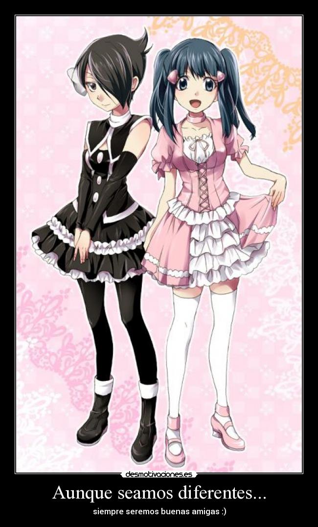 Aunque seamos diferentes... -