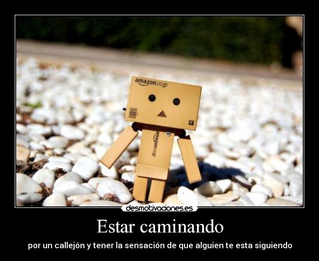 Estar caminando - 