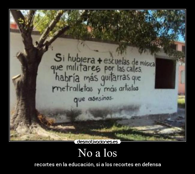 No a los -