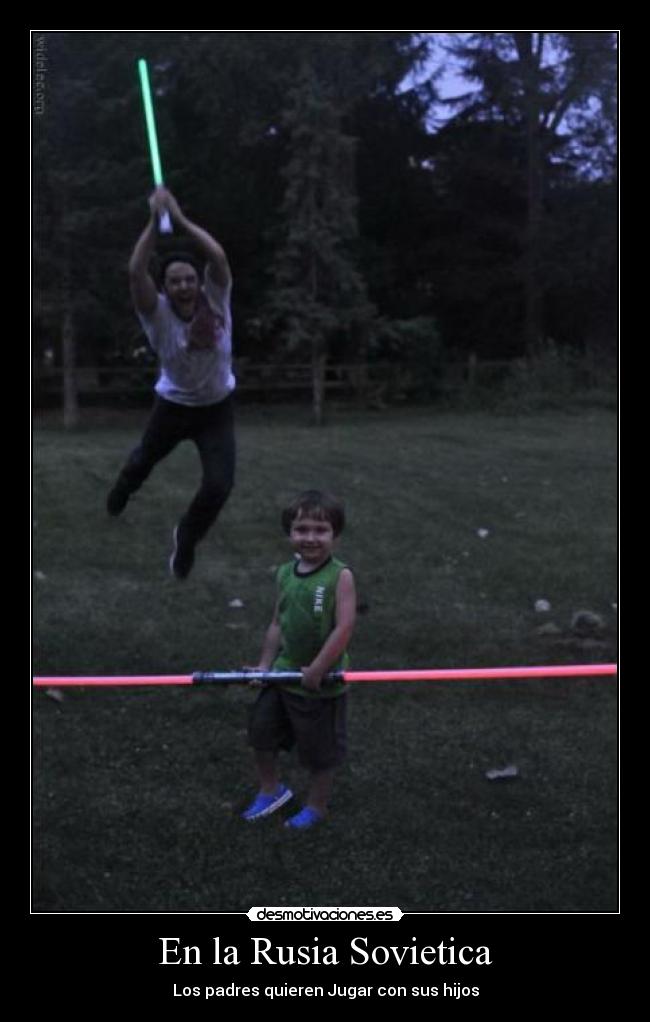 En la Rusia Sovietica - Los padres quieren Jugar con sus hijos