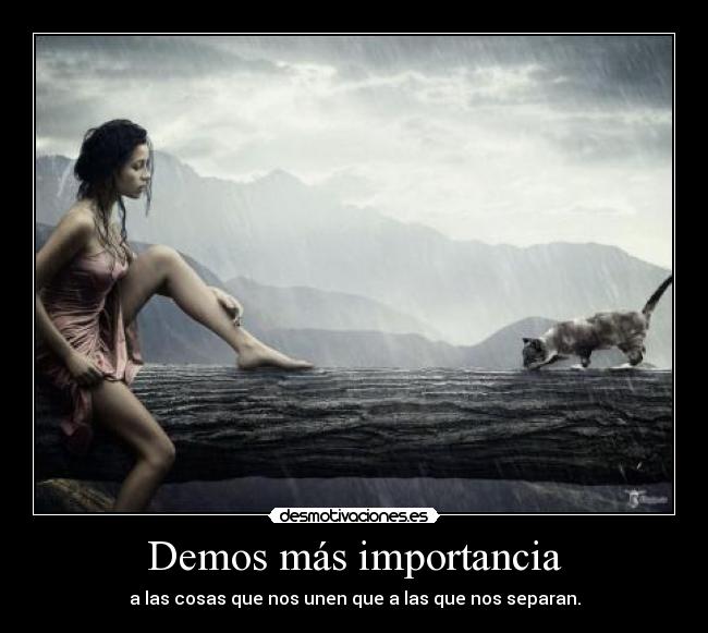 Demos más importancia - 