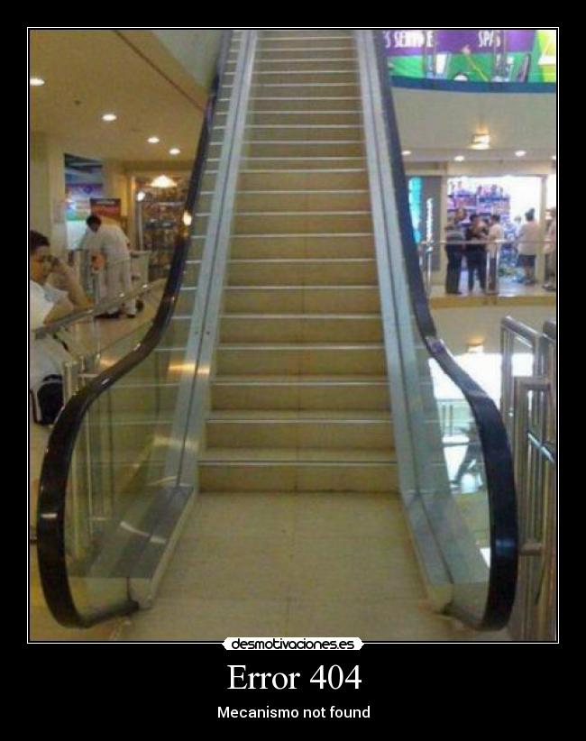 Error 404 - Mecanismo not found