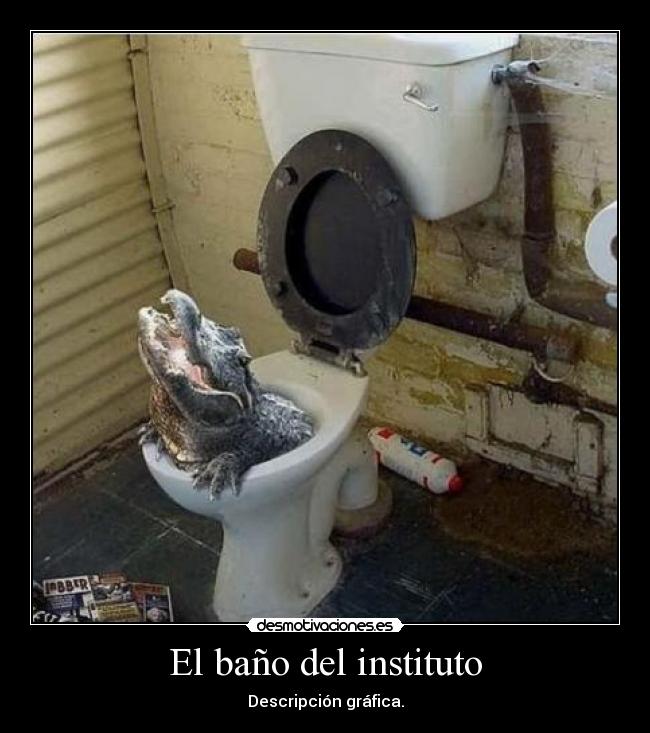 El baño del instituto - 