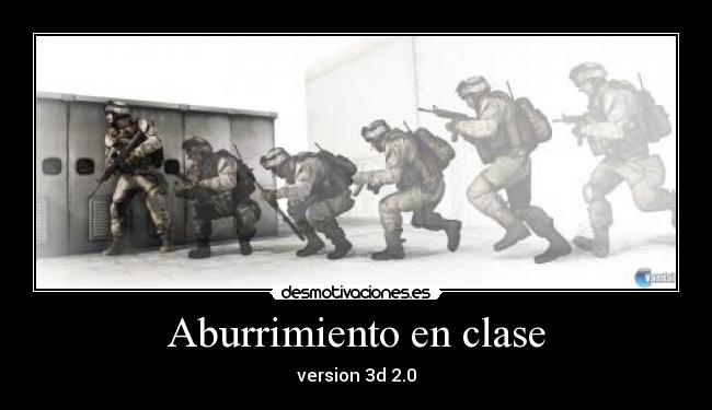 Aburrimiento en clase - version 3d 2.0