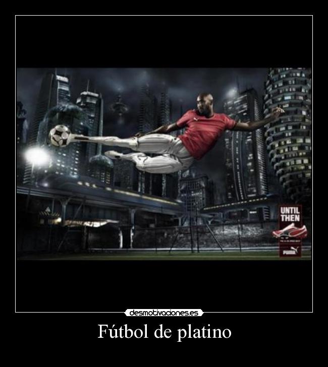Fútbol de platino -