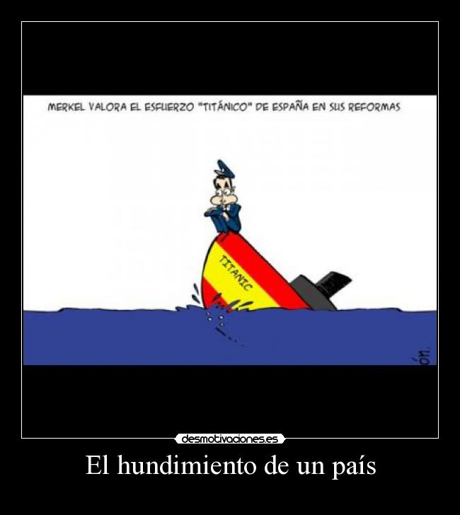 El hundimiento de un país -