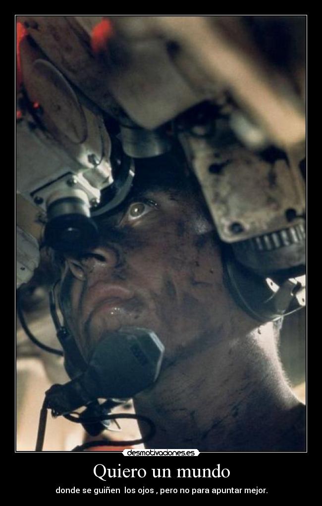 Quiero un mundo -
