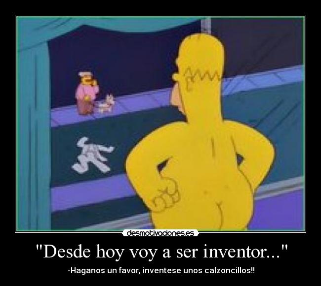 carteles homer simpson desmotivaciones