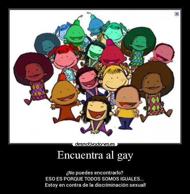 Encuentra al gay -