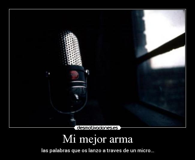 Mi mejor arma -
