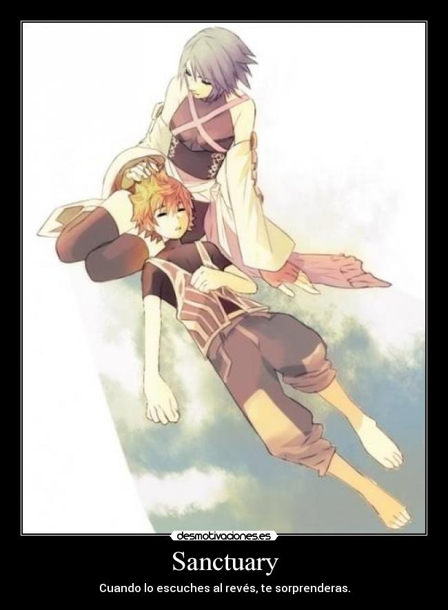 Sanctuary - Cuando lo escuches al revés, te sorprenderas.