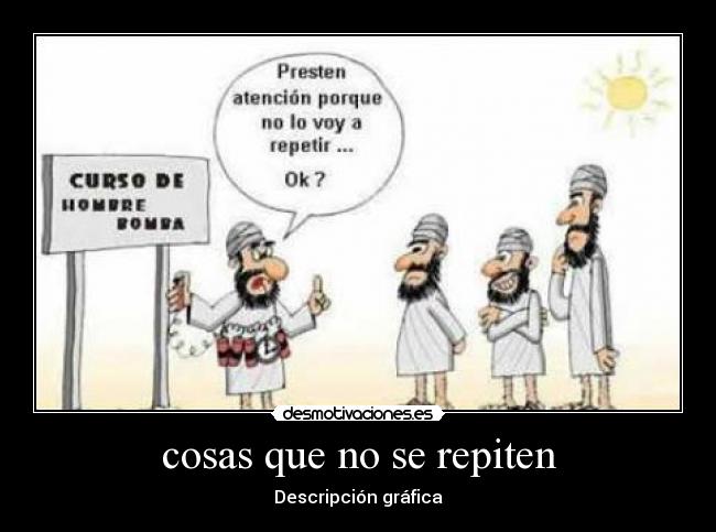 carteles solo una vez desmotivaciones