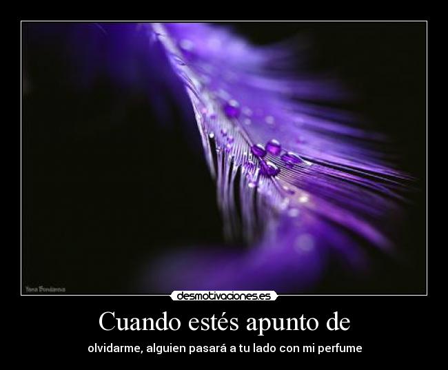 Cuando estés apunto de - 