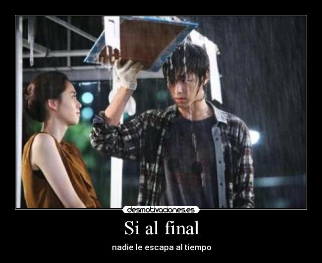 Si al final -