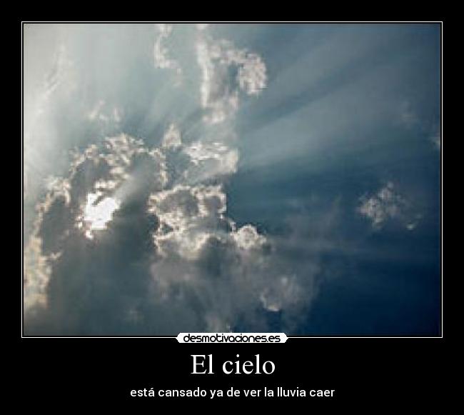 El cielo -