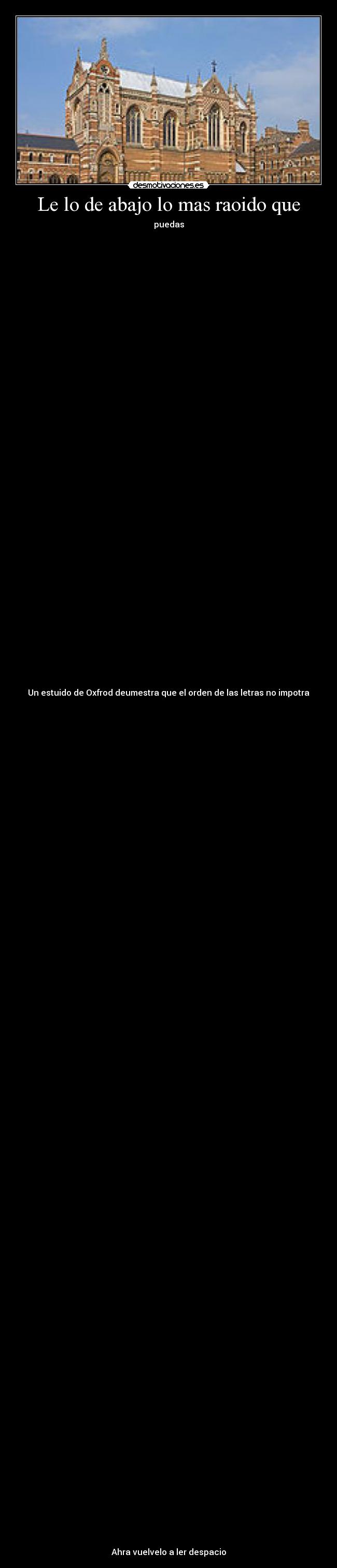 Le lo de abajo lo mas raoido que -