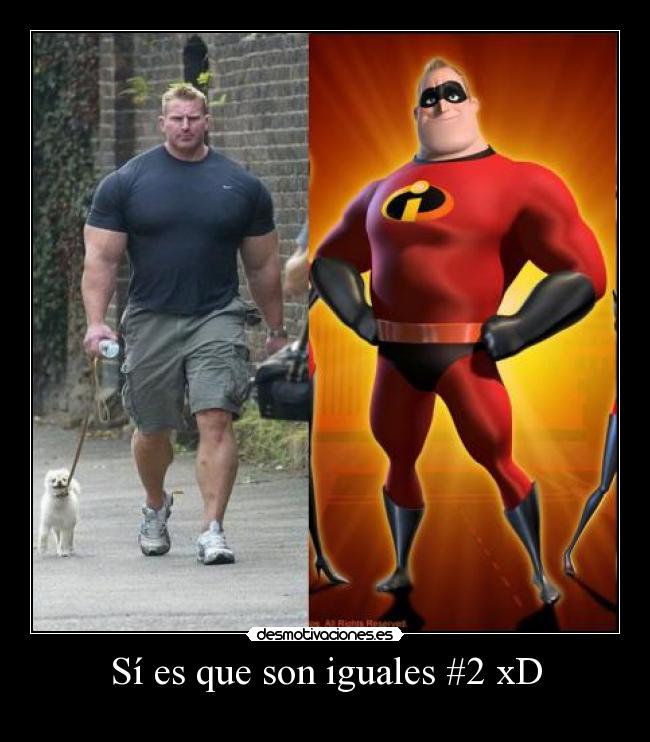 Sí es que son iguales #2 xD -