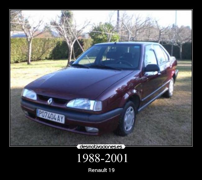 1988-2001 - Renault 19