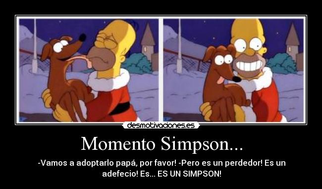 Momento Simpson... -