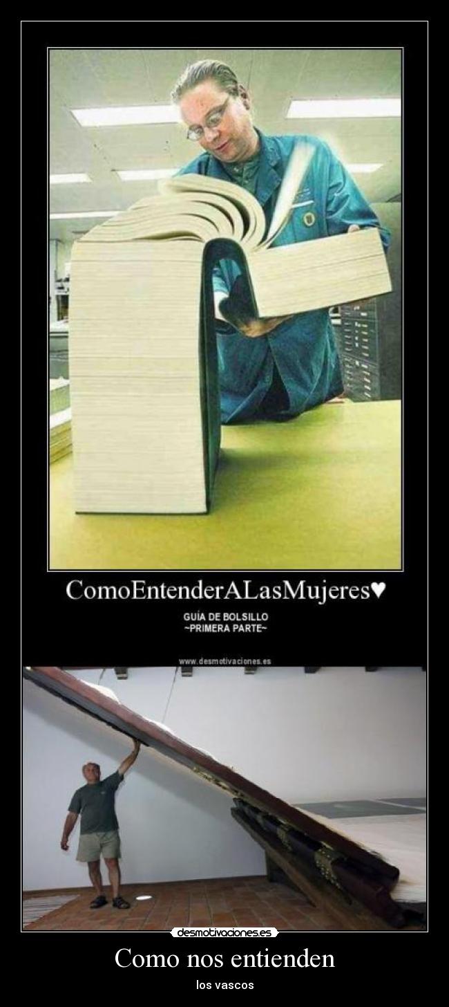 Como nos entienden - los vascos