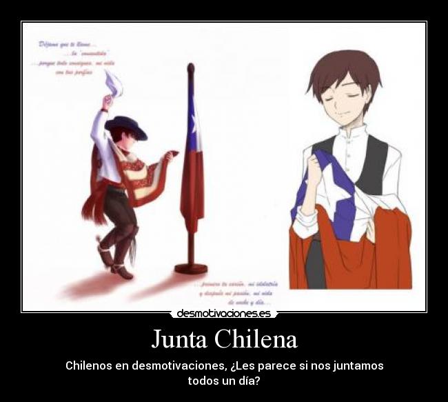 carteles chile chileno junta desmotivaciones
