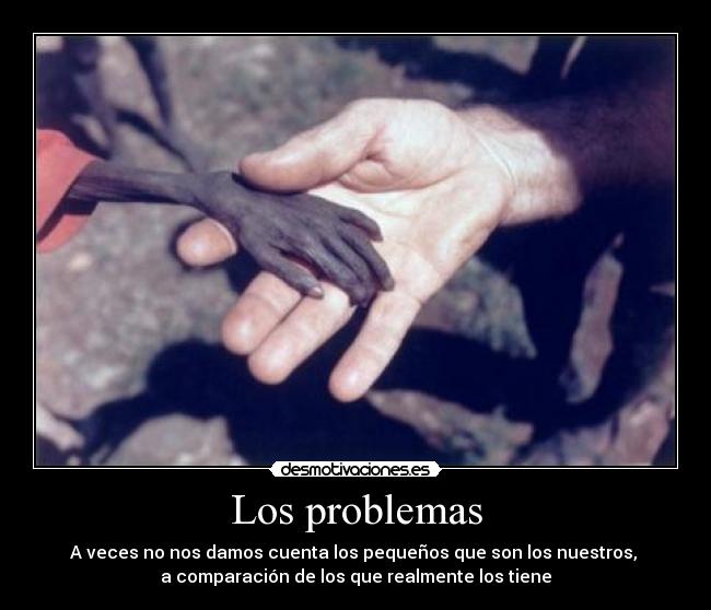 Los problemas -