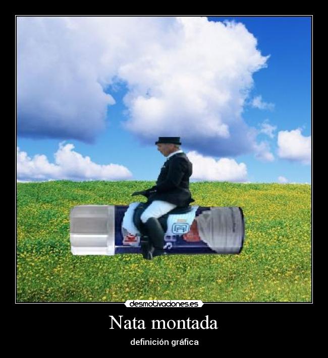 Nata montada - definición gráfica
