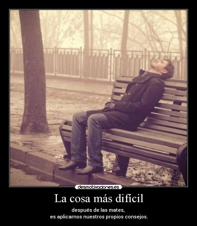 La cosa más difícil - 