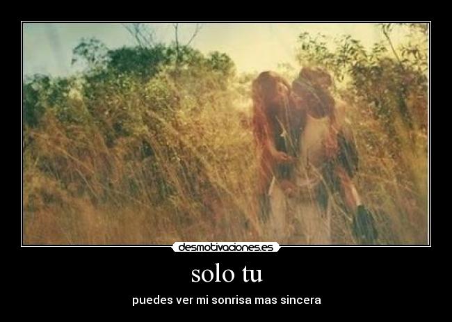 solo tu -