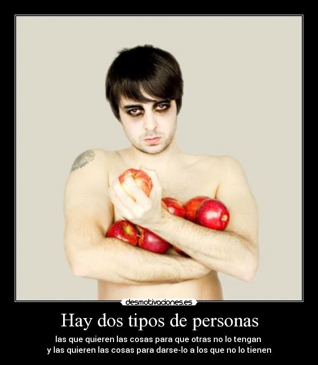 Hay dos tipos de personas - 