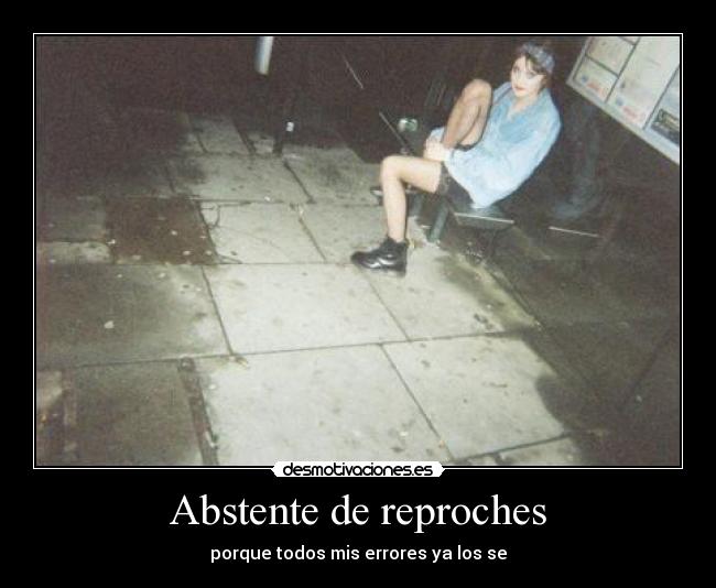 Abstente de reproches - 