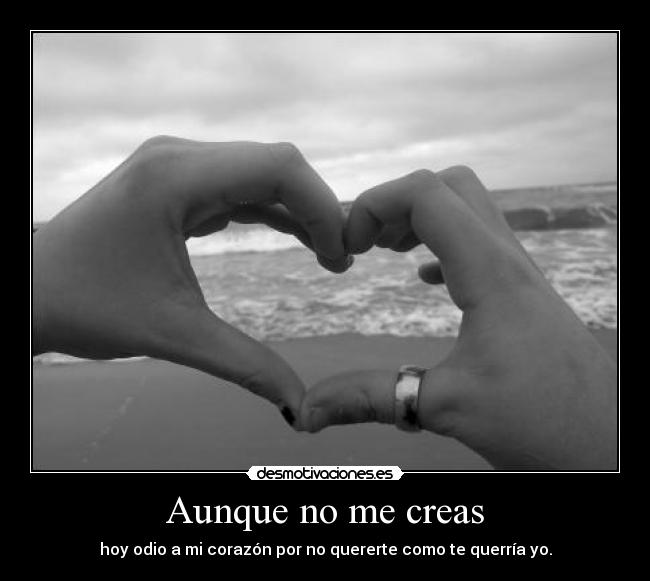 Aunque no me creas - 