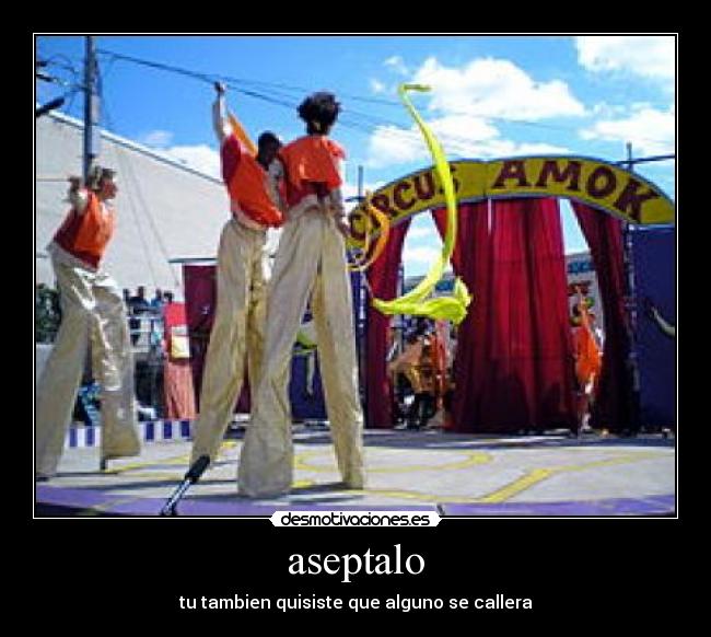 aseptalo - tu tambien quisiste que alguno se callera