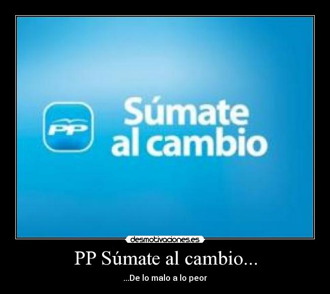 PP Súmate al cambio... -