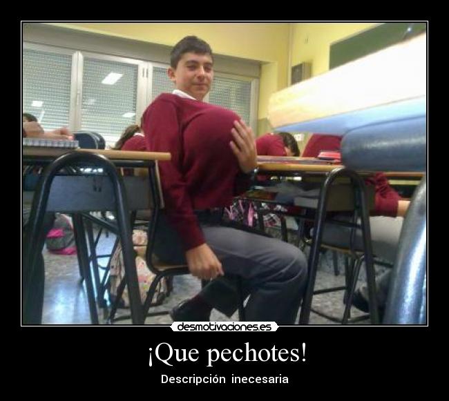 ¡Que pechotes! - 