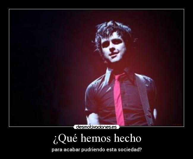 ¿Qué hemos hecho -