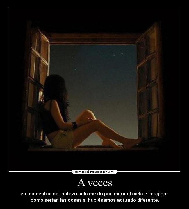 A veces -