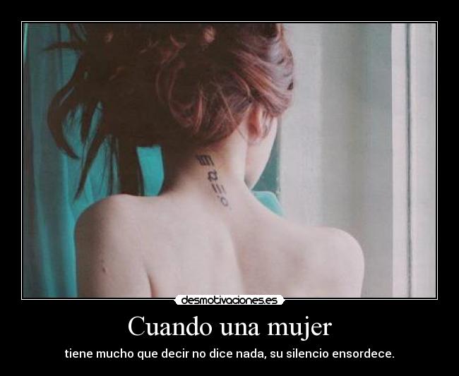 Cuando una mujer - 