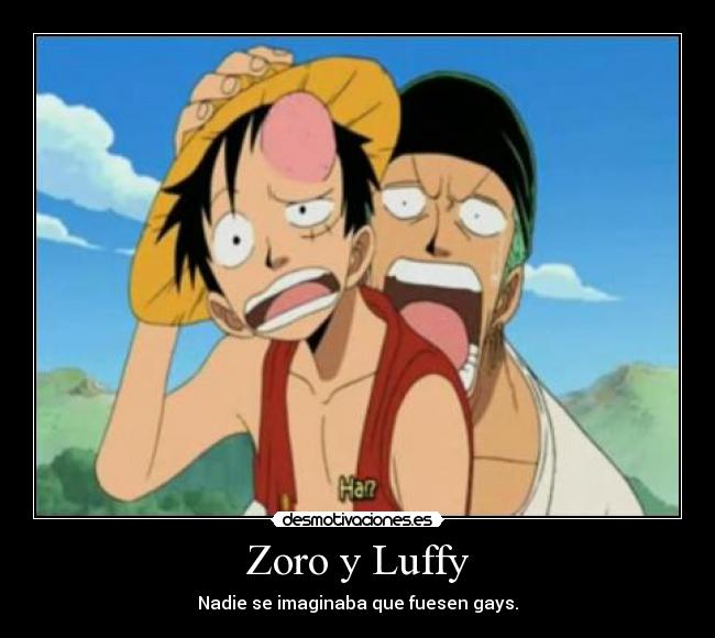 Zoro y Luffy - 