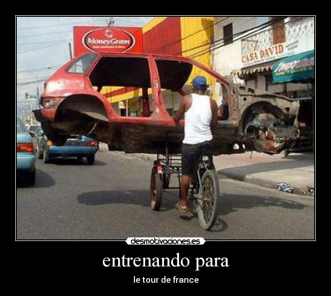 entrenando para - le tour de france