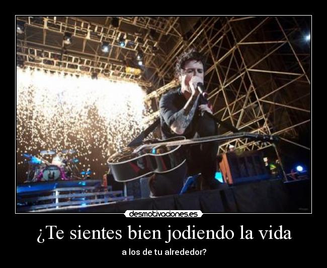 carteles vida green day desmotivaciones