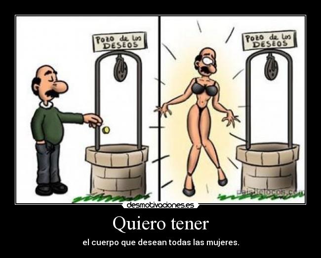 Quiero tener - el cuerpo que desean todas las mujeres.