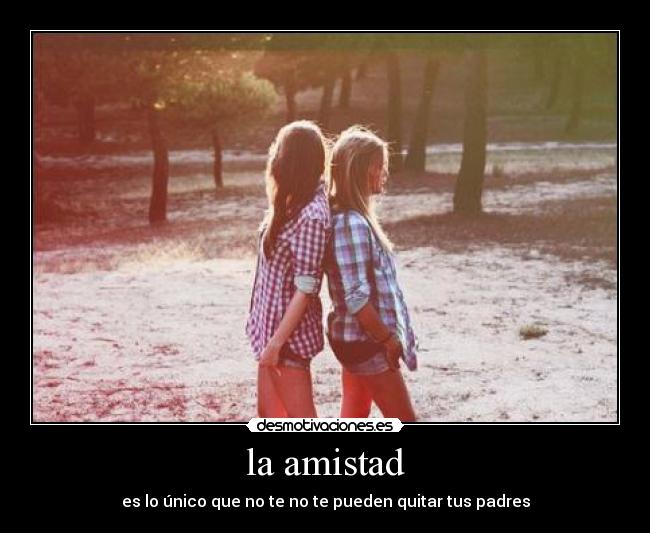 la amistad - 